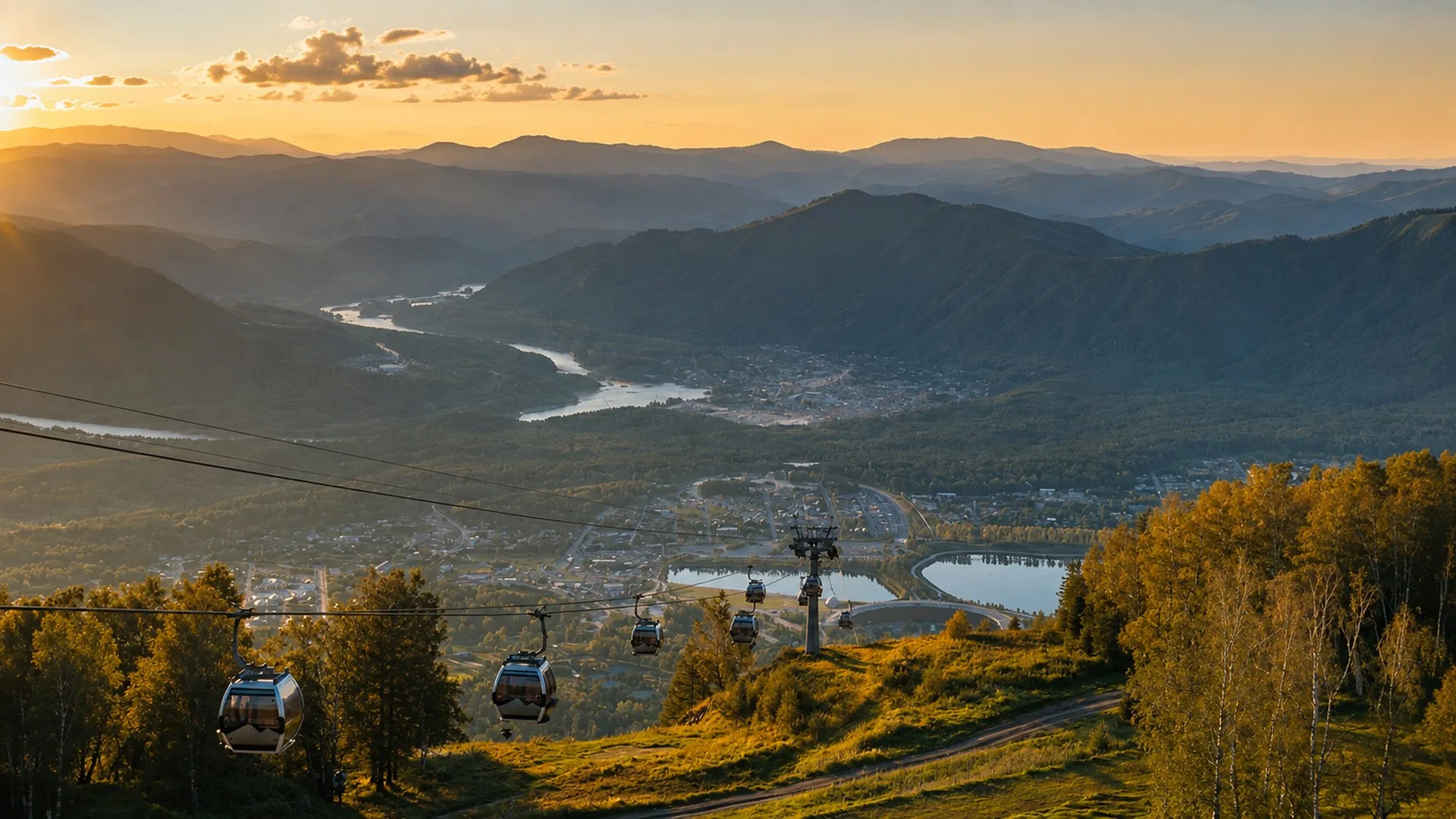 Курорт Манжерок, Алтай